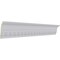 Ekena Millwork 6"H x 3 1/8"P x 6 5/8"F x 94 1/2"L Egg & Dart Crown Moulding MLD06X03X07EG - alternate 4